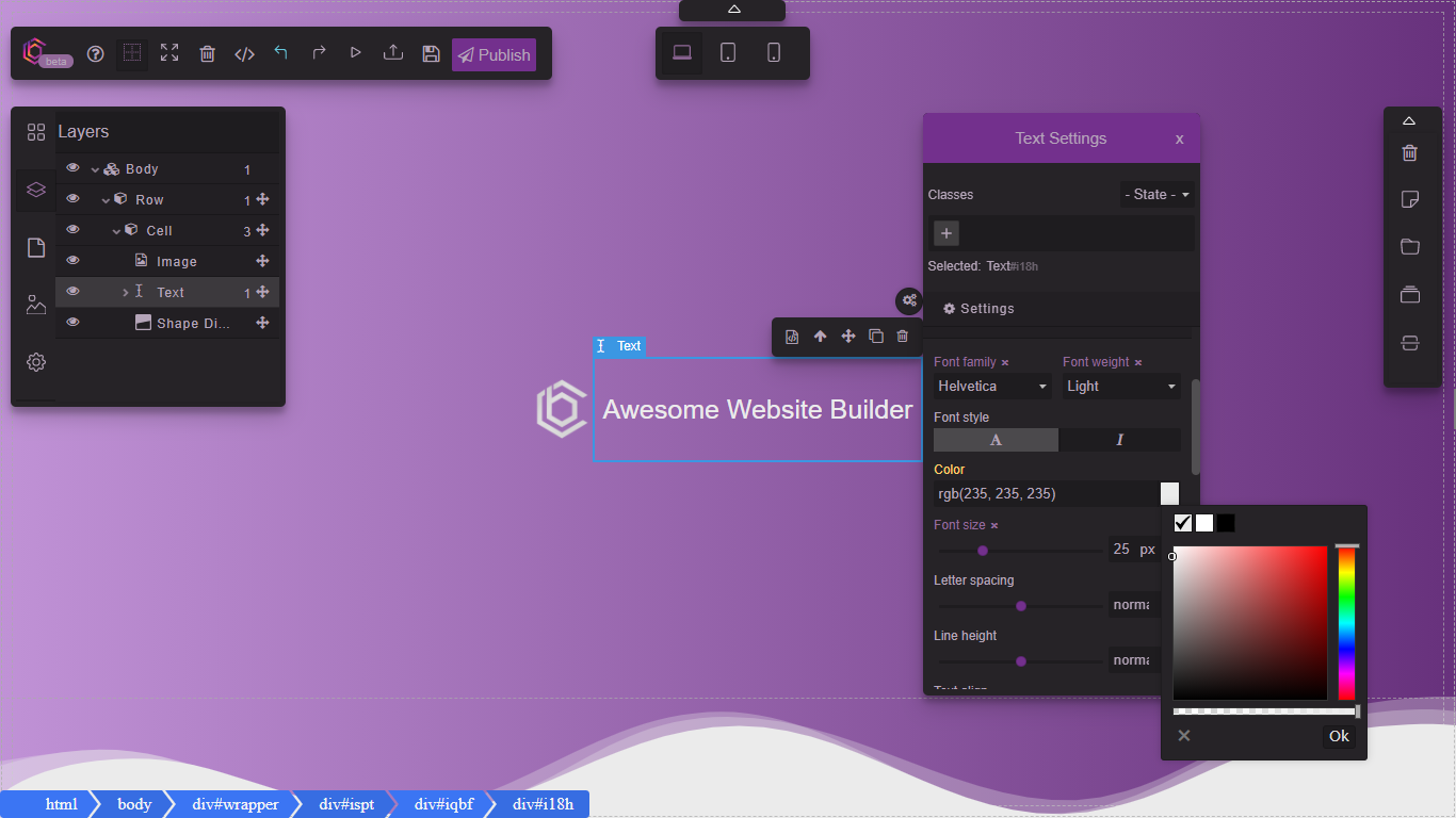 Blocomposer Website Builder